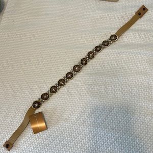 Francesca’s beaded elastic belt, NWT